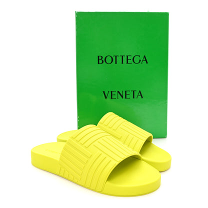 Bottega Veneta Rubber The Slider Sandals 40 Kiwi 9 of 9