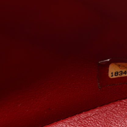 Chanel Patent Quilted Mini Square Flap Red 7 of 12