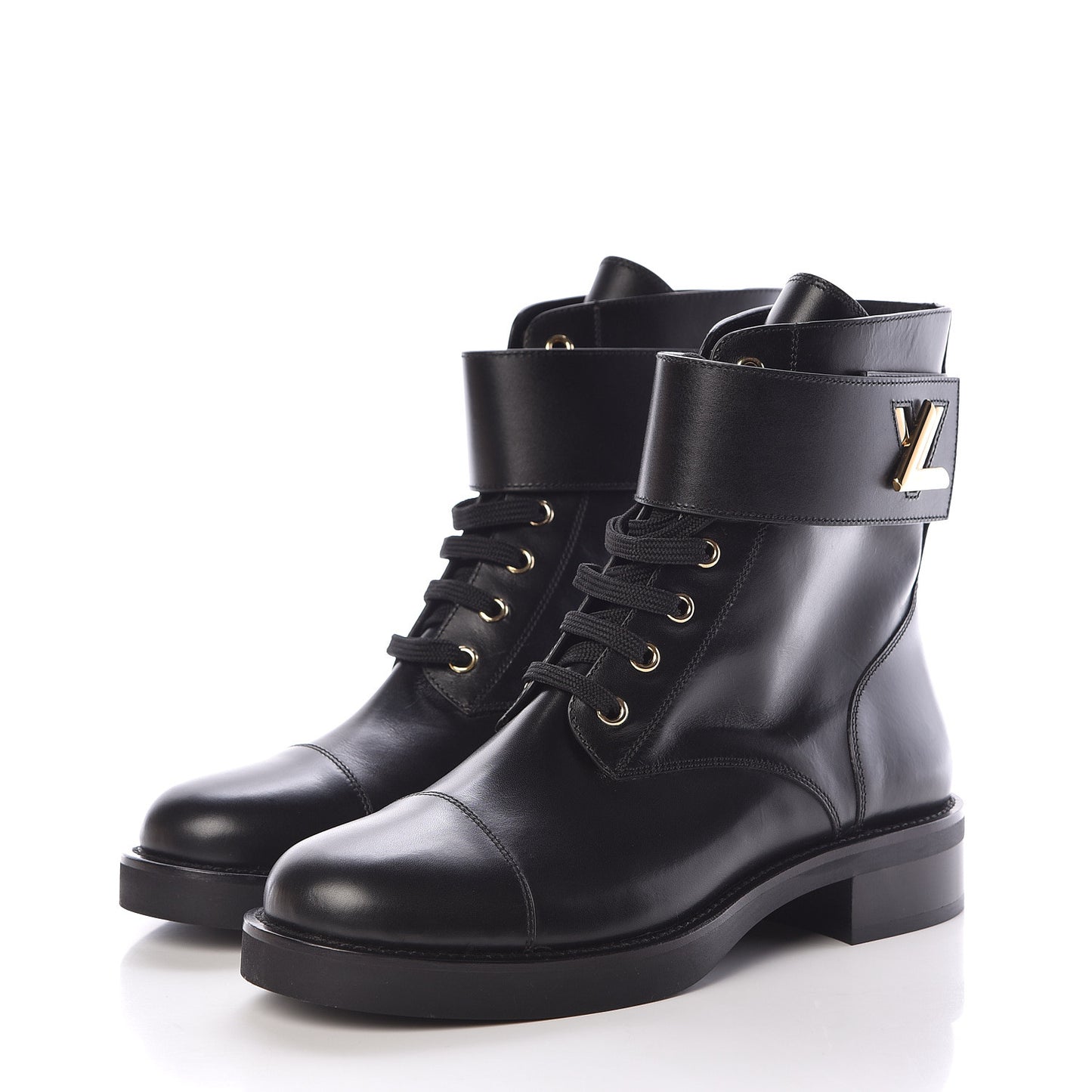 Calfskin Wonderland Ranger Boots 39 Black