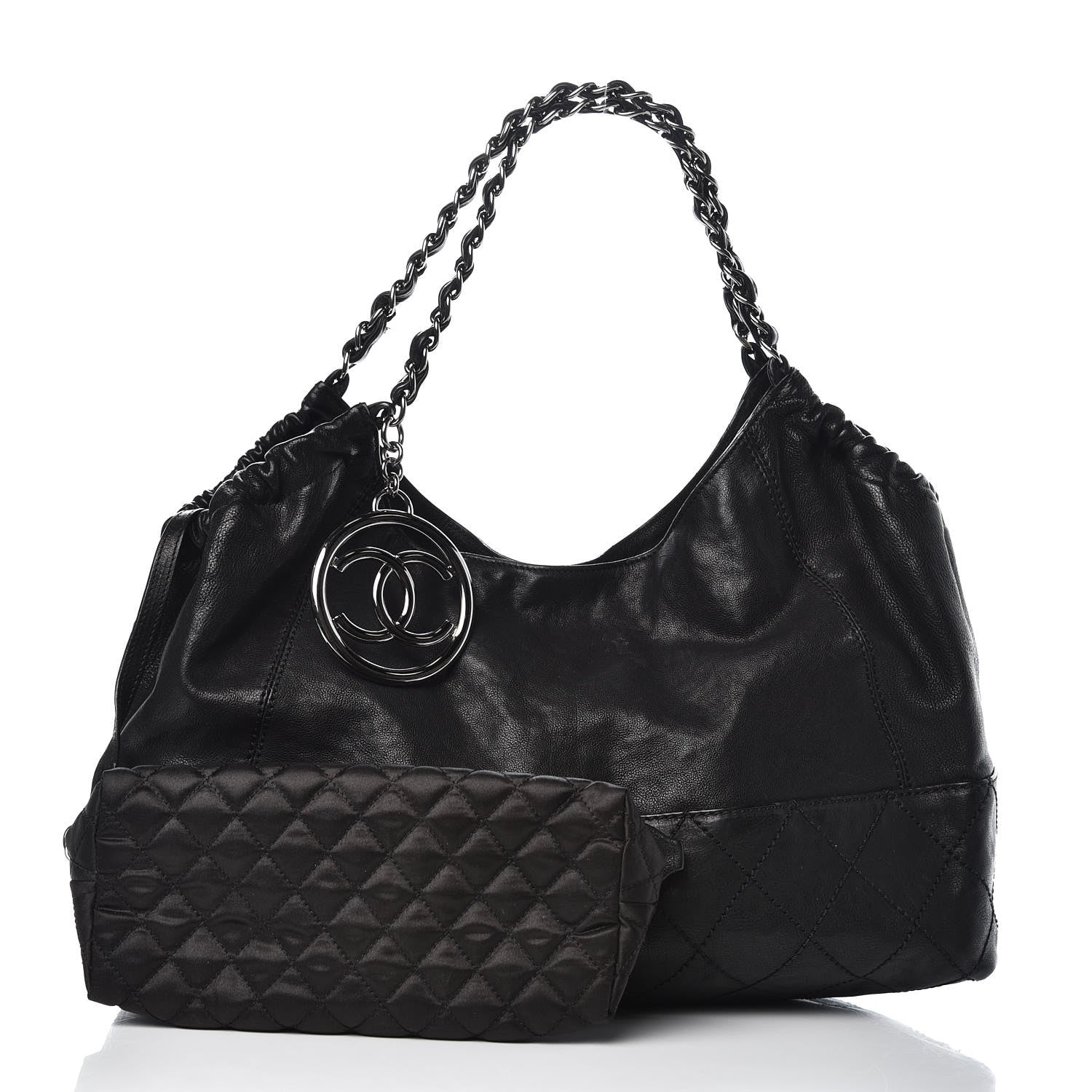 Chanel Calfskin Baby Coco Cabas Black 3 of 15