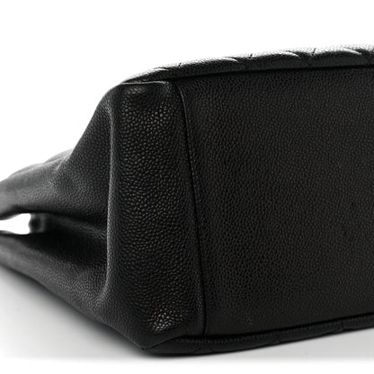 Chanel Caviar Quilted Grand Shopping Tote GST Black 8 of 10