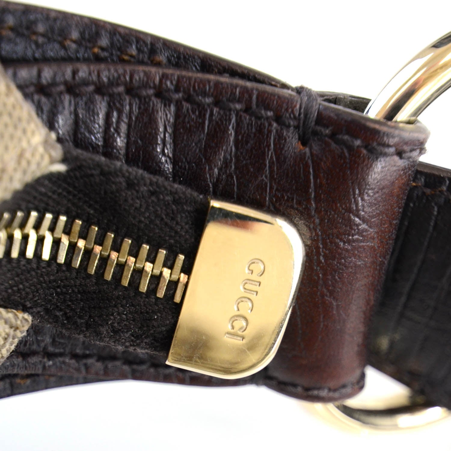 Gucci Monogram Medium Horsebit Chain Hobo 9 of 12