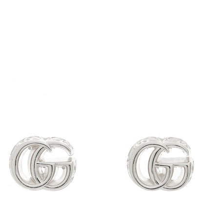 Gucci Sterling Silver GG Stud Earrings 1 of 4