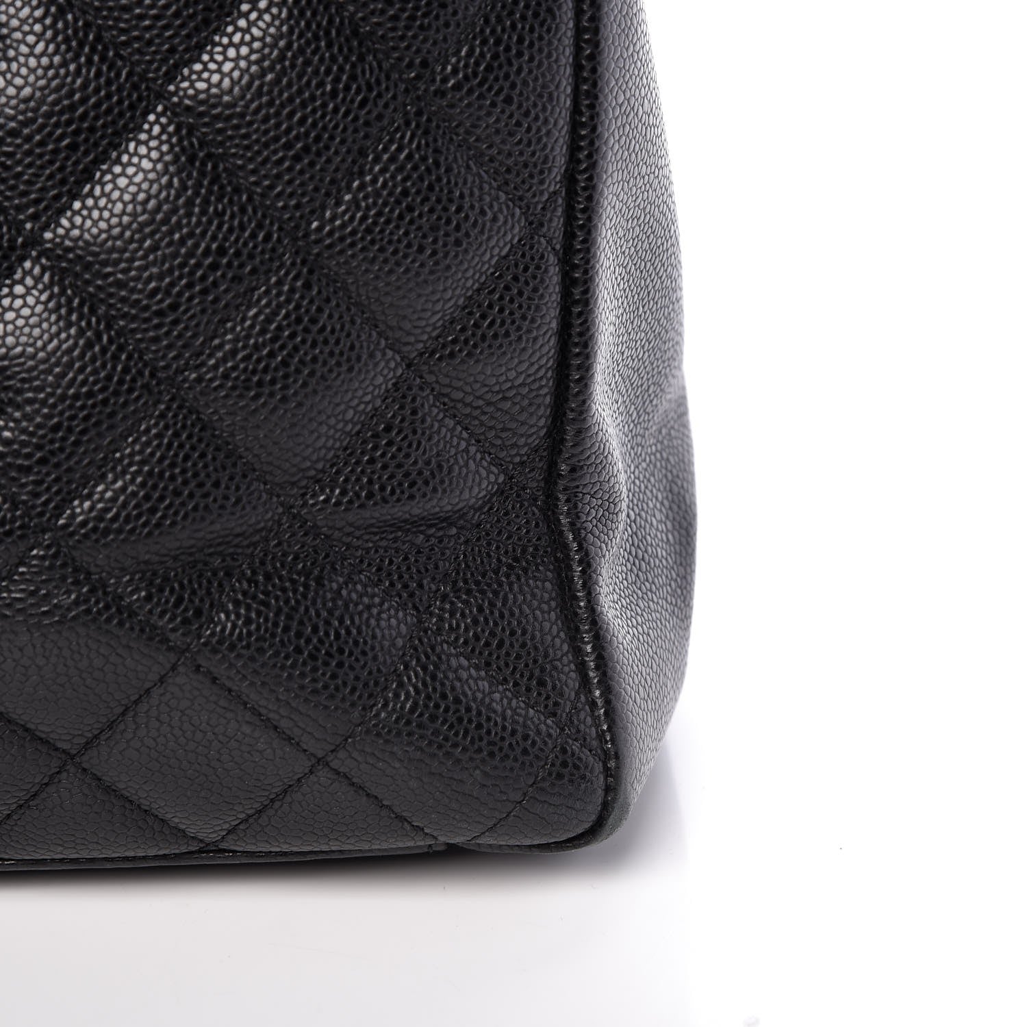 Chanel Caviar Quilted Grand Shopping Tote GST Black 17 of 20