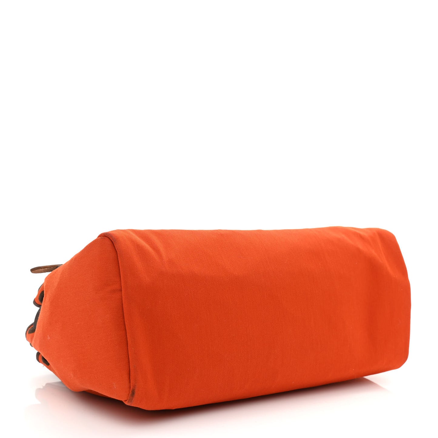 Toile Vache Calfskin Herbag Cabas PM Orange Red