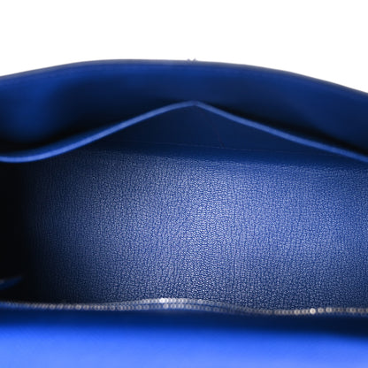 Hermes Epsom Kelly Sellier 28 Bleu Royal 5 of 10