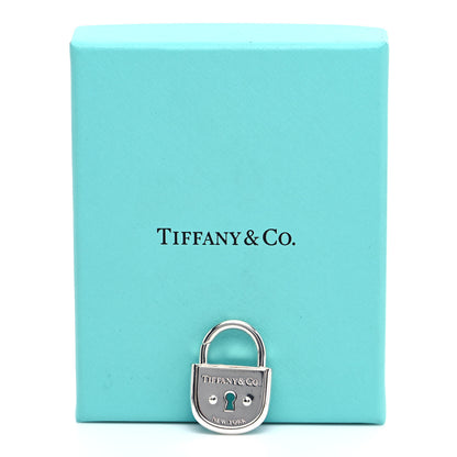 Tiffany Sterling Silver Arc Lock Charm Pendant 5 of 5