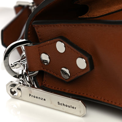 Proenza Schouler Calfskin Suede Tiny PS1 Satchel Chocolate 15 of 18
