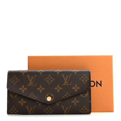 Louis Vuitton Monogram Sarah Wallet NM Rose Ballerine 9 of 9