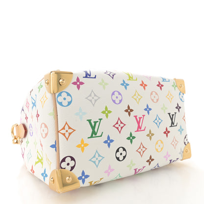 Louis Vuitton LV X TM Monogram Multicolor Speedy Bandouliere 25 White 4 of 9