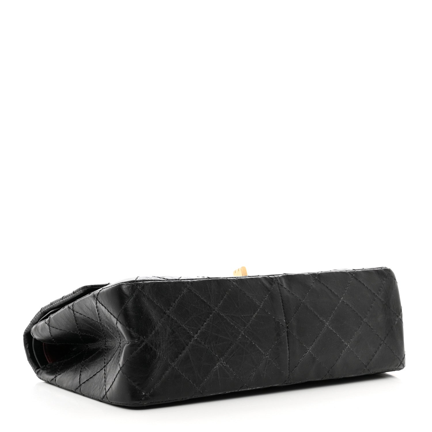 Chanel Aged Calfskin Quilted 2.55 Reissue 226 Flap Black 4 of 12