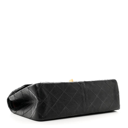 Chanel Aged Calfskin Quilted 2.55 Reissue 226 Flap Black 4 of 12