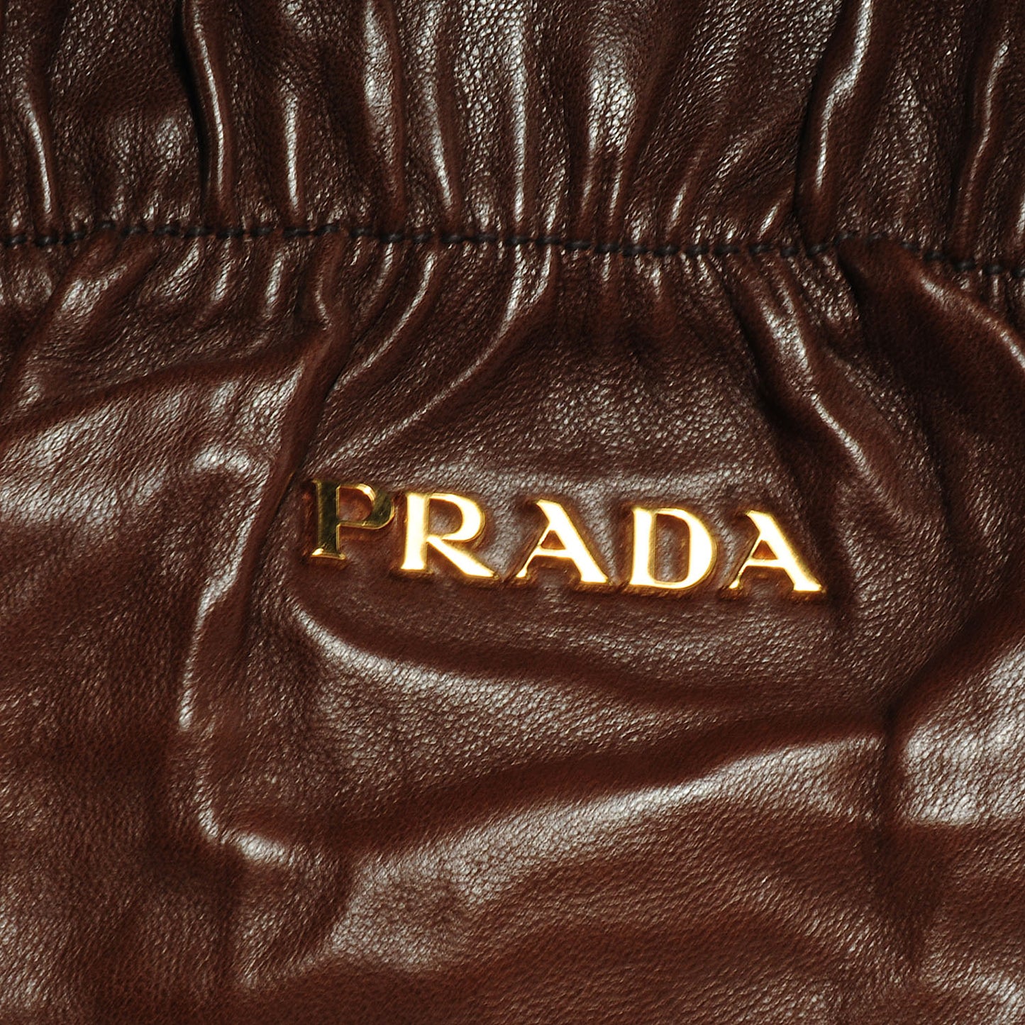 Nappa Antique Python Bow Bag Bruciato