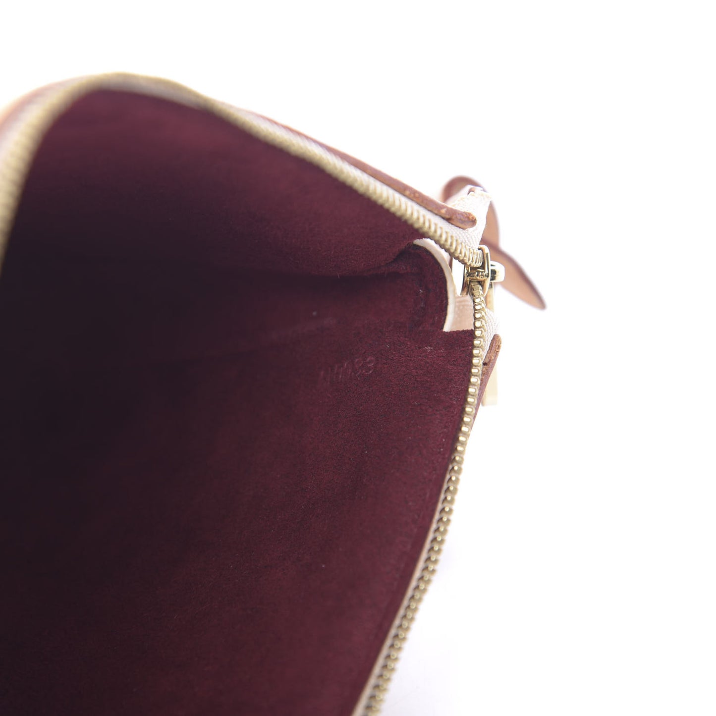 Monogram Multicolor Pochette Accessories White