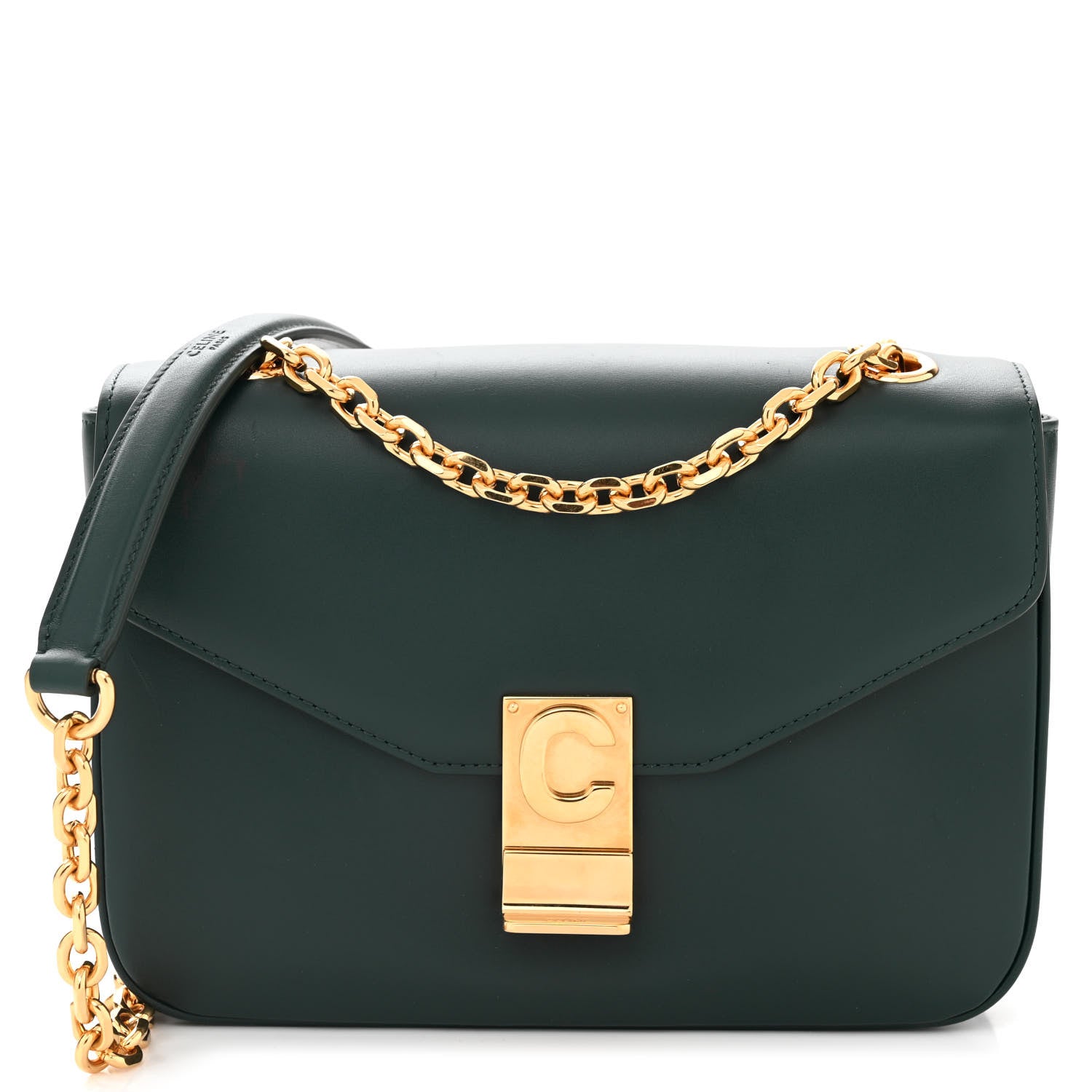 Celine Shiny Calfskin Medium C Bag Amazone 1 of 12