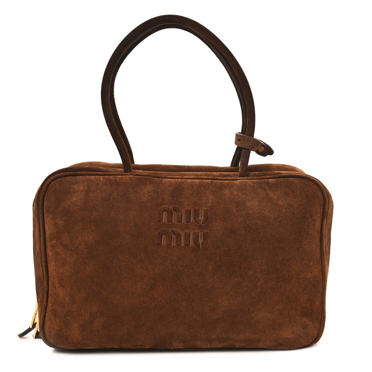 Camoscio Beau Top Handle Bag Cocoa Brown