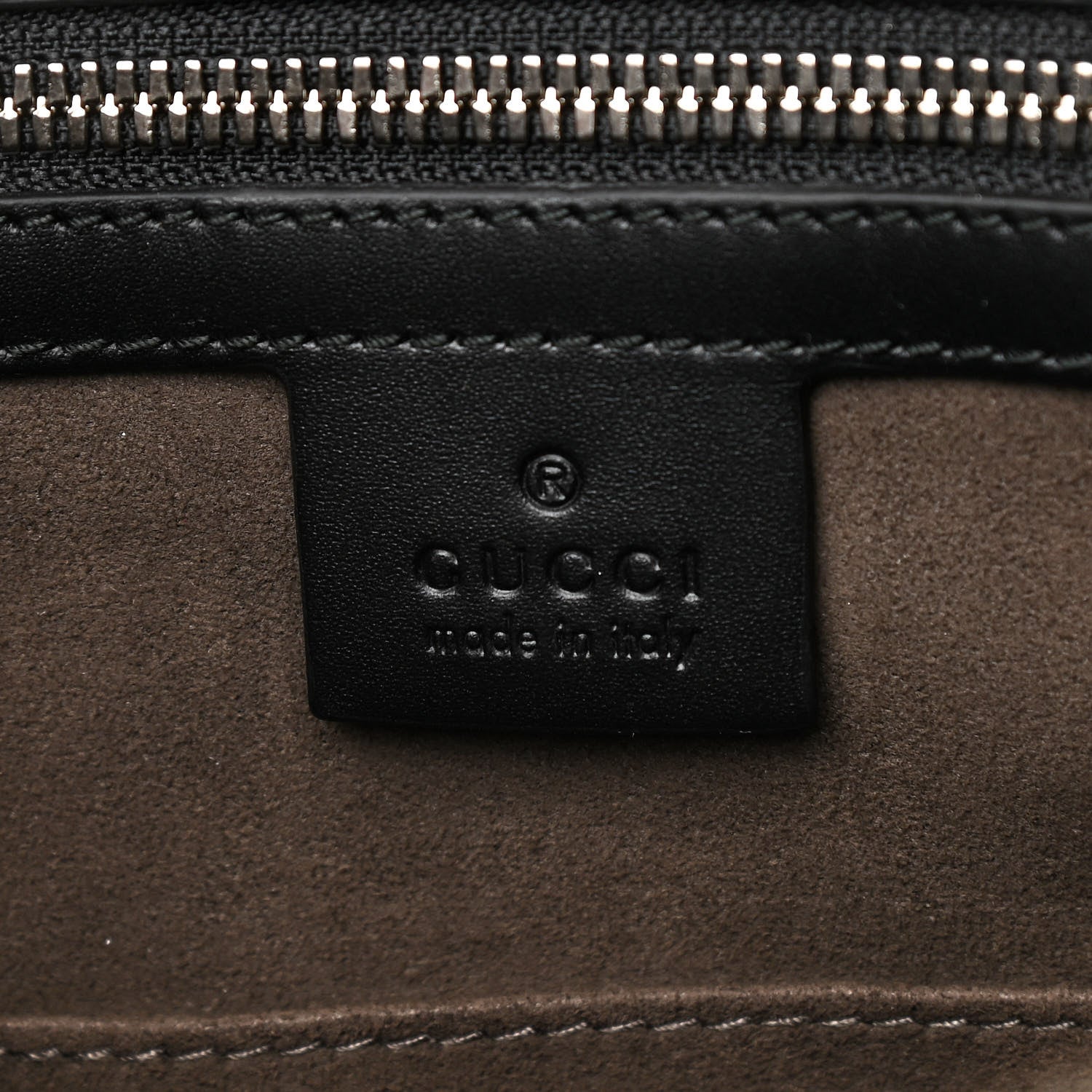 Gucci Guccissima Signature Briefcase Black 5 of 10