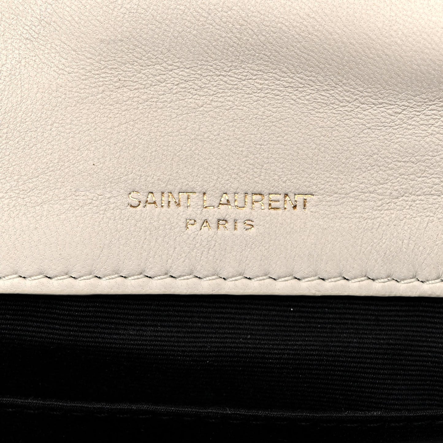 Lambskin Patchwork Monogram Small Jamie White