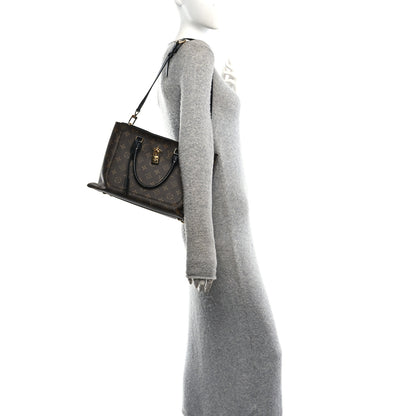 Louis Vuitton Monogram Flower Tote Black 3 of 17