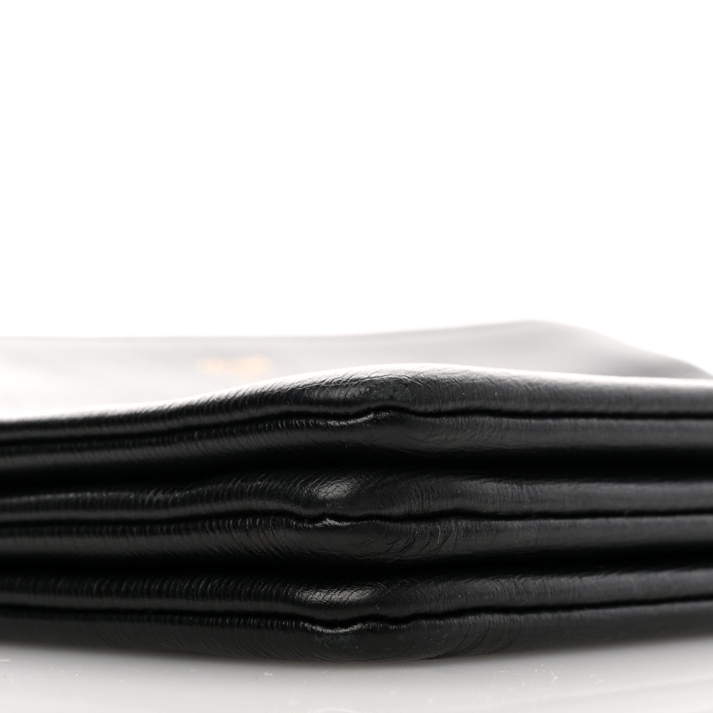 Liege Calfskin Small Trio Crossbody Bag Black