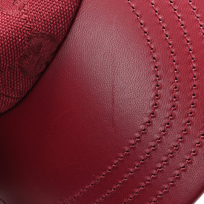 Gucci Calfskin New Canvas GG Monogram Baseball Hat L Bordeaux 11 of 11