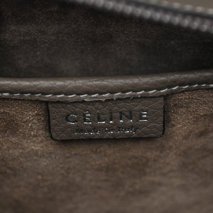 Celine Drummed Calfskin Nano Luggage Souris 6 of 6