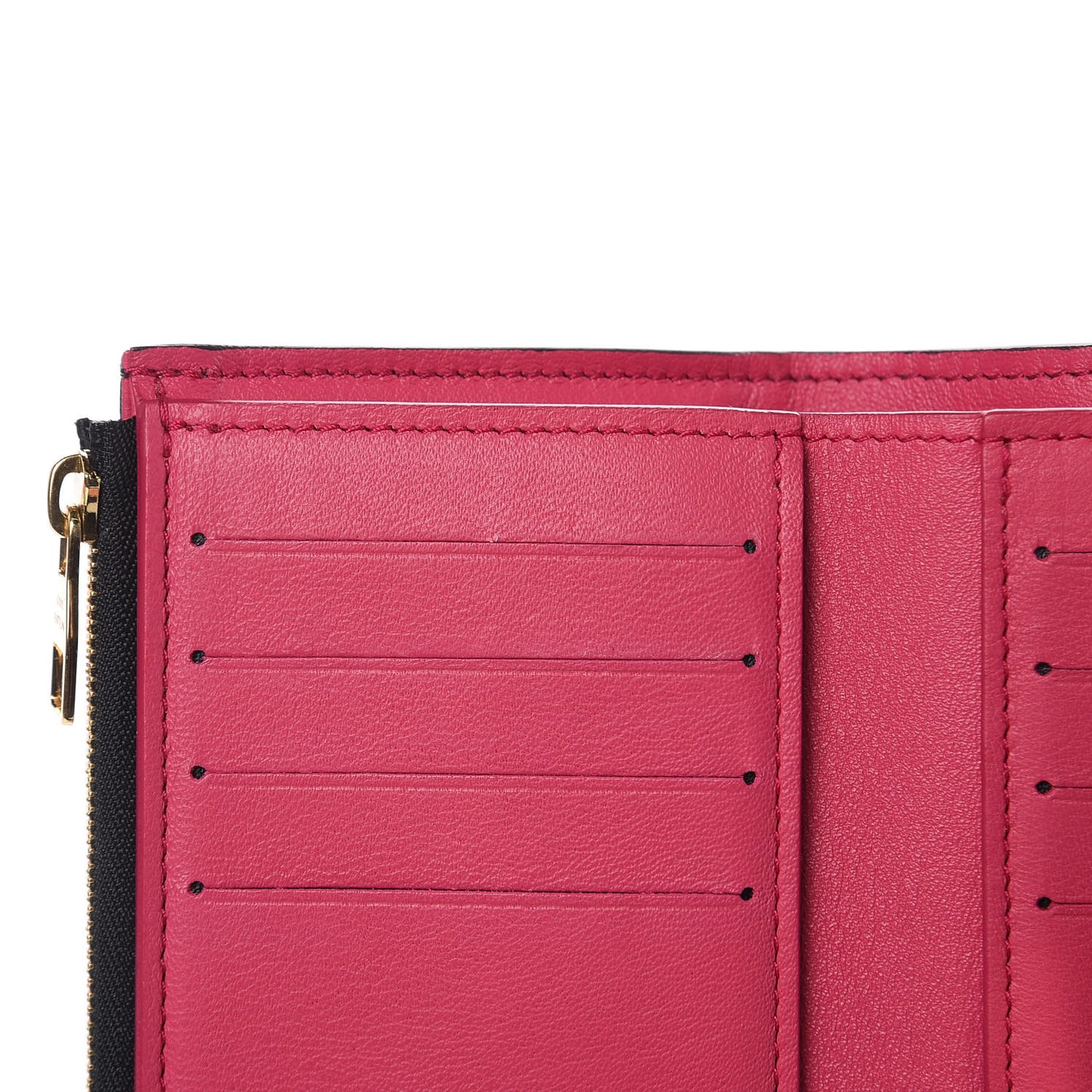 Taurillon Capucines Compact Wallet Black