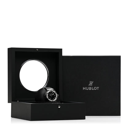 Hublot Stainless Steel Rubber Diamond Pave Bezel 38mm Big Bang Quartz Watch Black 361.SX.1270.RX.1104 5 of 5