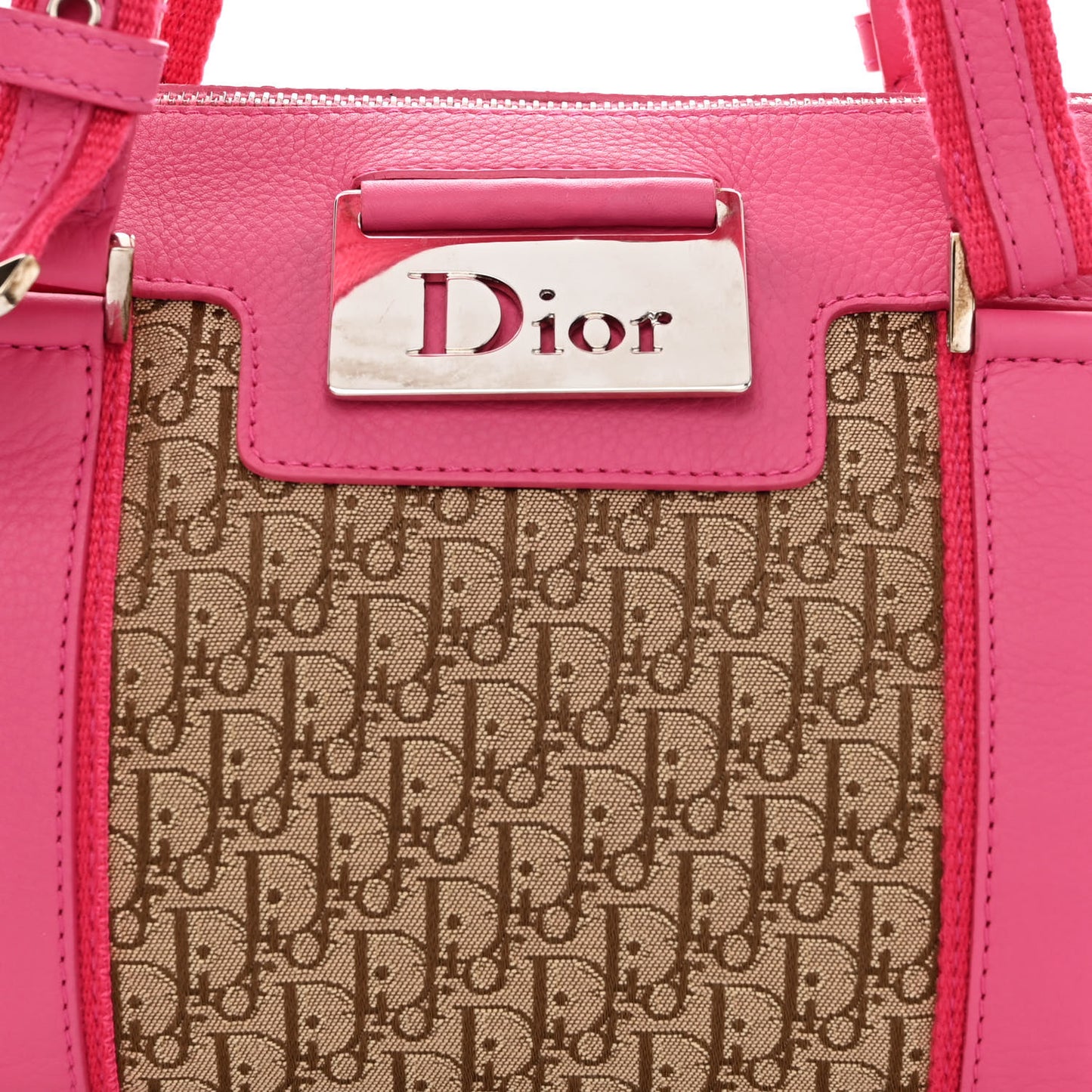 Monogram Street Chic Boston Pink Beige