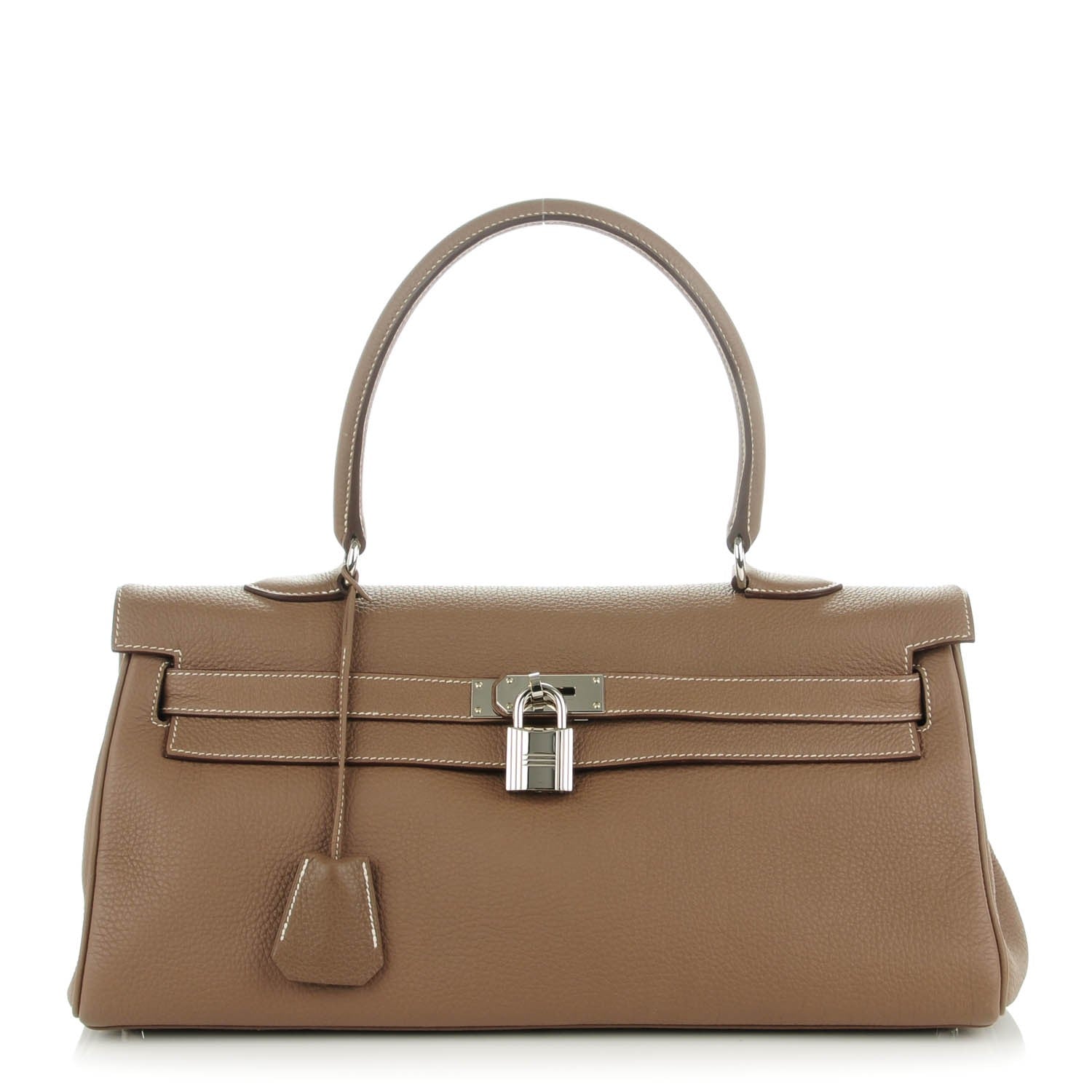 Hermes Togo Shoulder Kelly 40 Etoupe 1 of 21