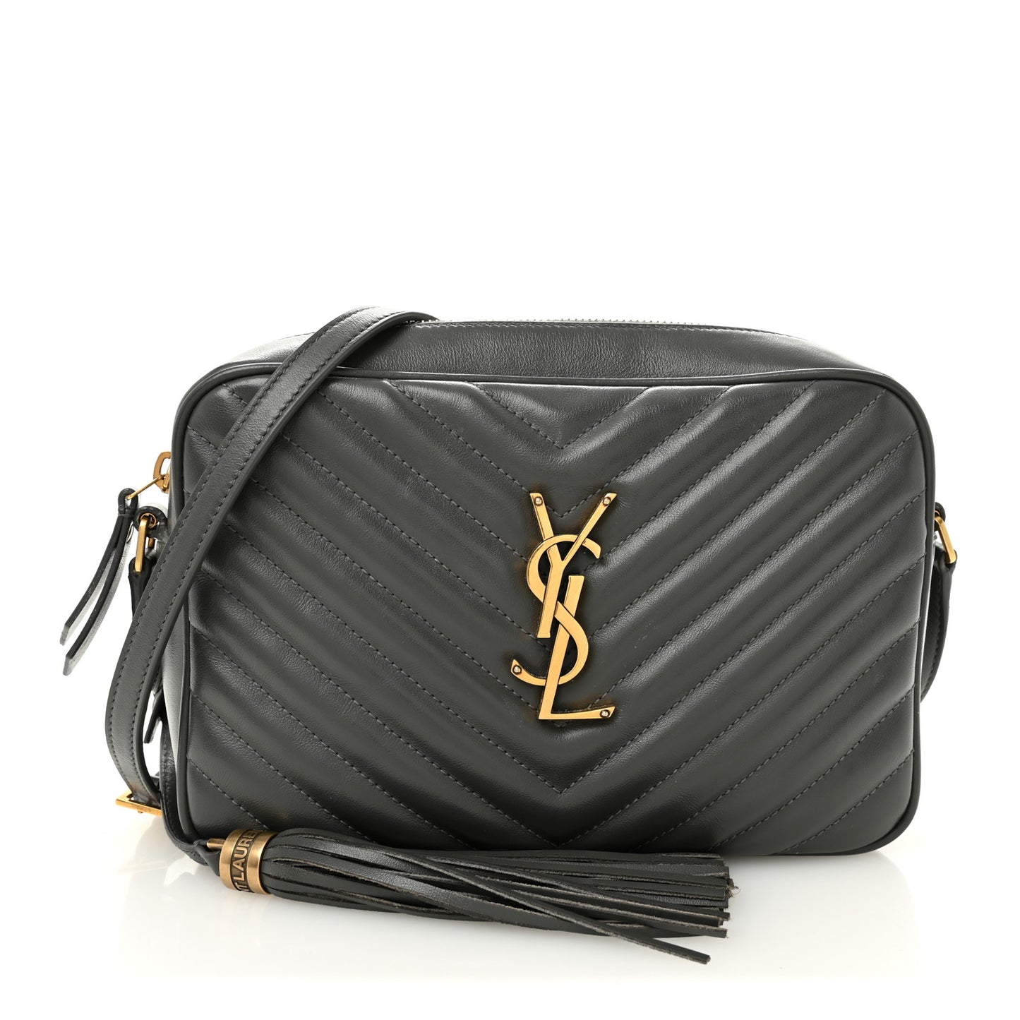 Calfskin Matelasse Monogram Lou Camera Bag Storm