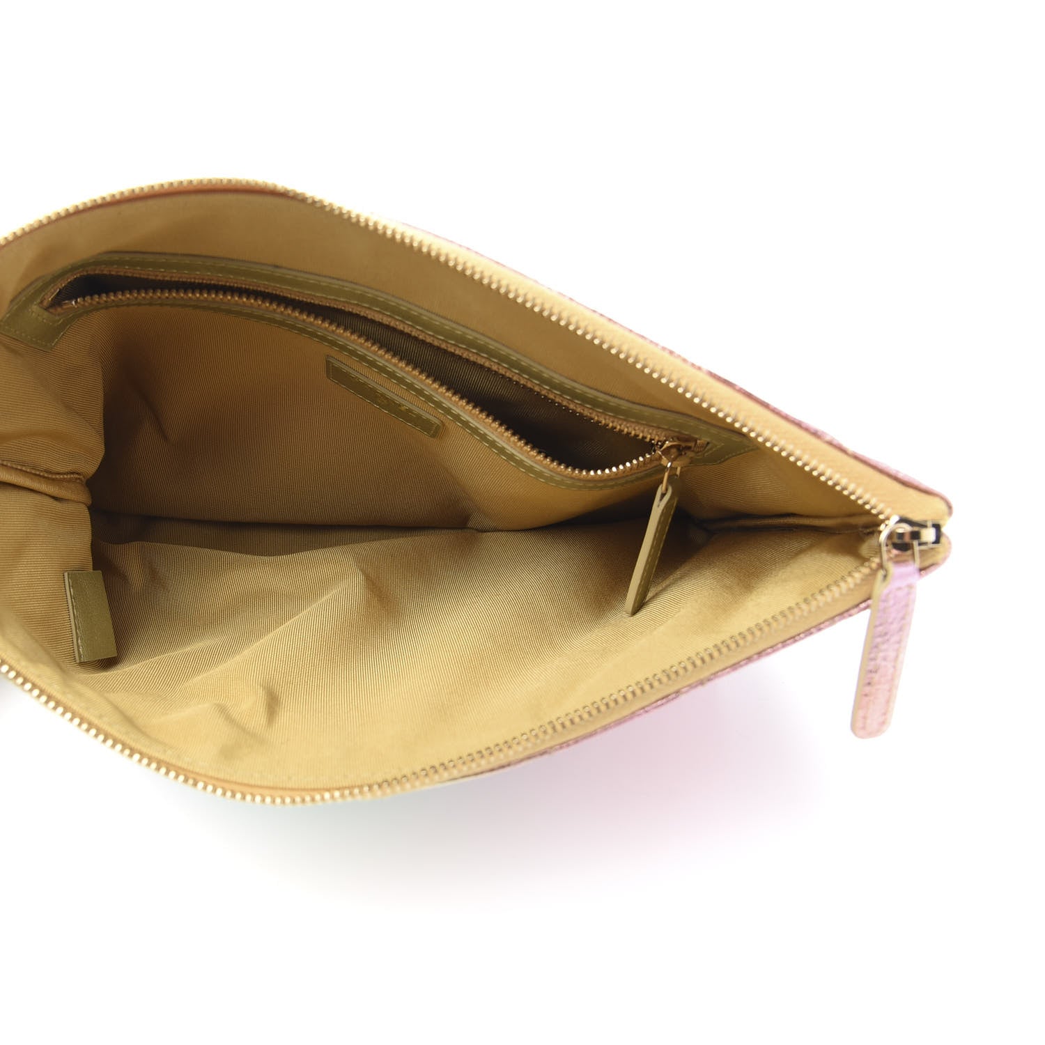 Chanel Metallic Goatskin Quilted Medium 2.55 Reissue Cosmetic Case Multicolor 5 of 8