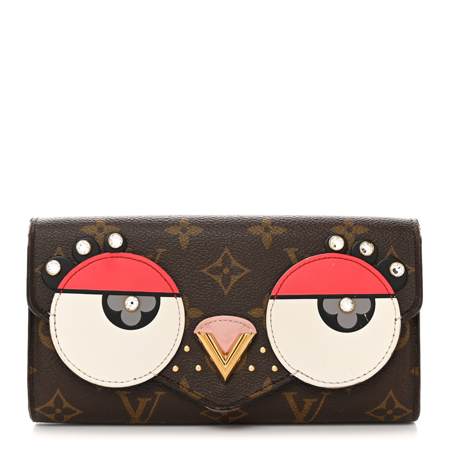 Louis Vuitton Monogram Sarah Birds Wallet 1 of 8