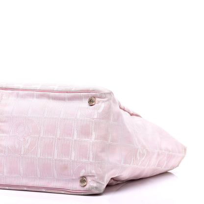 Chanel Nylon Travel Large Tote Pink 9 of 11