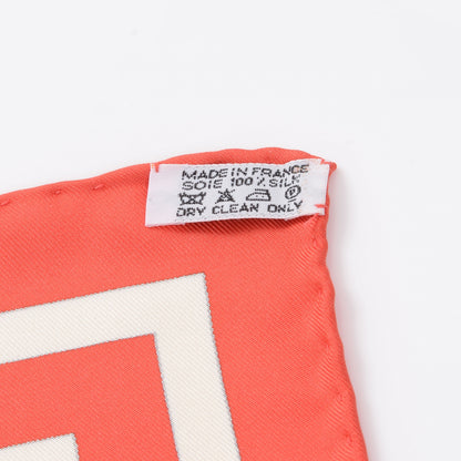 Hermes Silk Raconte Moi le Cheval Scarf 90 10 of 10