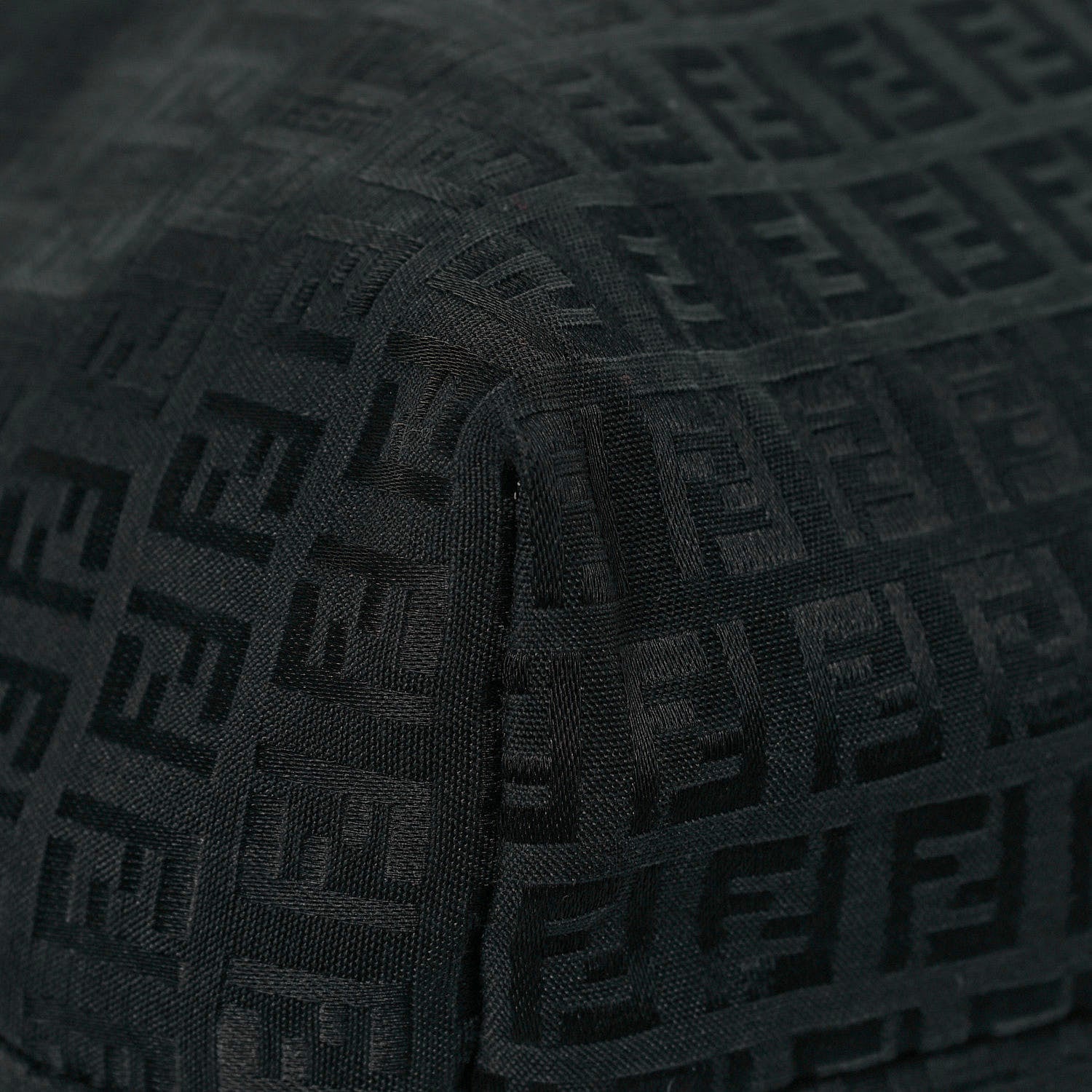 Fendi Zucchino Shopping Tote Black 7 of 16