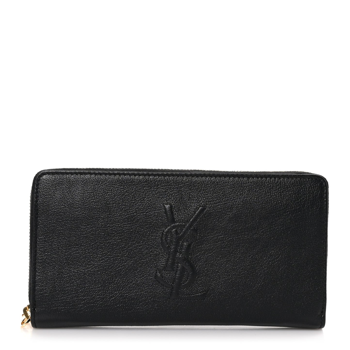 Chevre Belle De Jour Zip Around Wallet Black