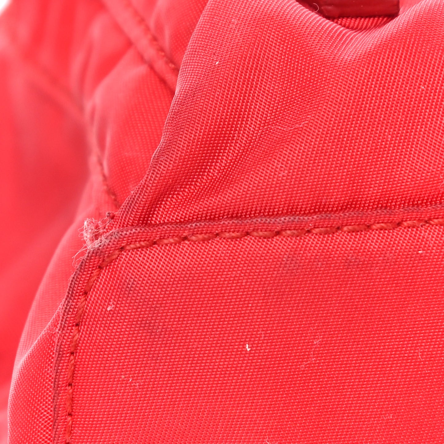 Nylon Vela Mini Crossbody Backpack Rosso