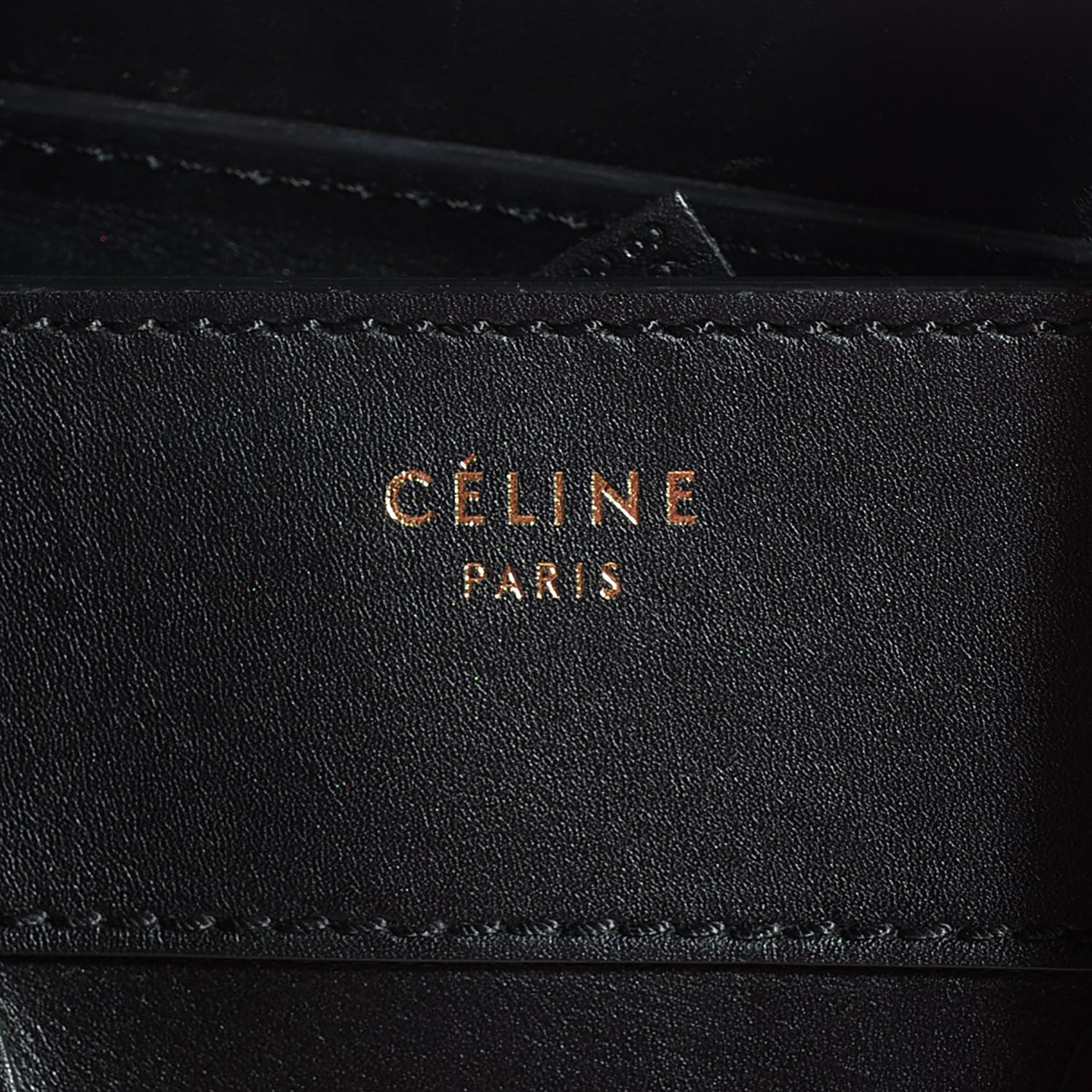 Celine Smooth Calfskin Mini Luggage Black 8 of 9