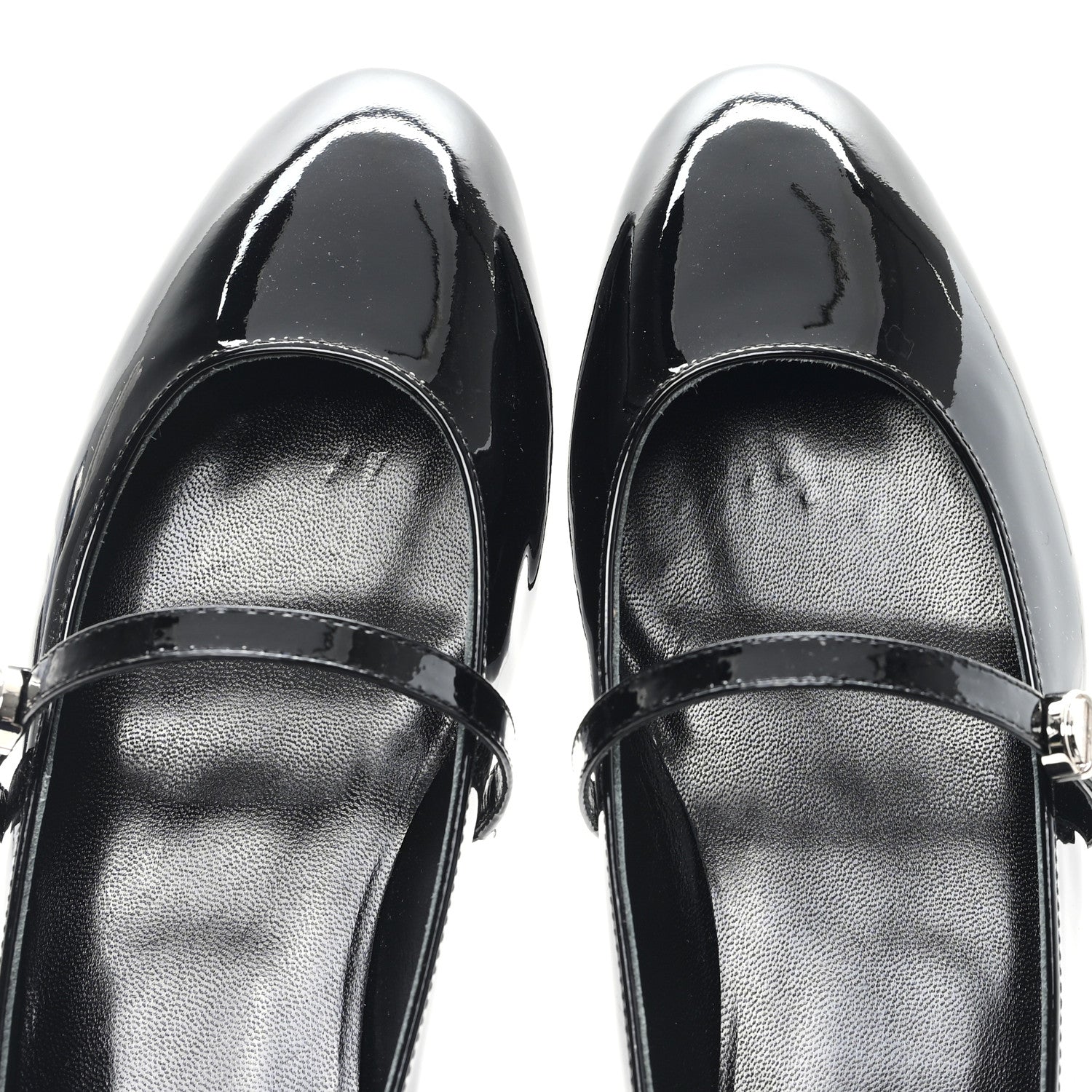Louis Vuitton Patent Uniformes Ballerina Flat 38.5 Black 9 of 10