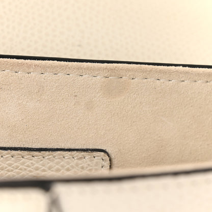 Christian Dior Grained Calfskin Mini Saddle Bag White 11 of 13