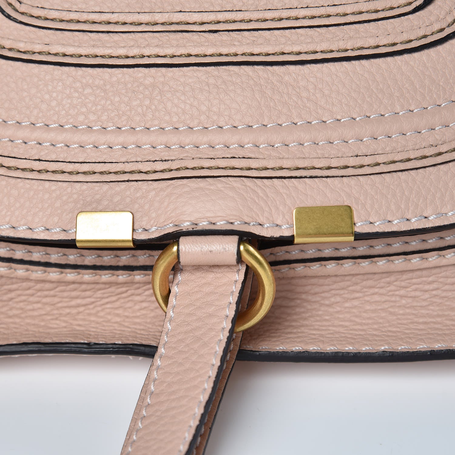 Chloe Calfskin Small Marcie Satchel Blush Nude 6 of 12