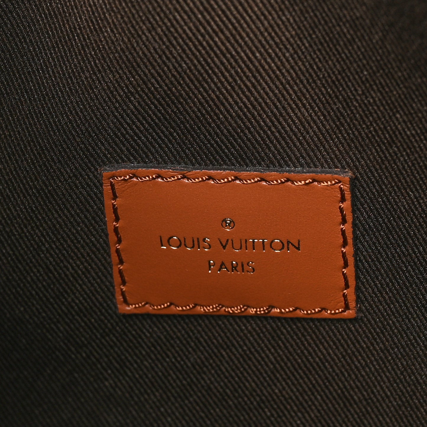Reverse Monogram Loop Hobo