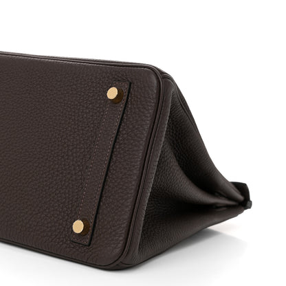 Hermes Togo Birkin 30 Chocolate 10 of 10