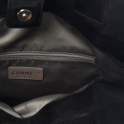 Chanel Calfskin Soho CC Shopper Tote Black 8 of 16