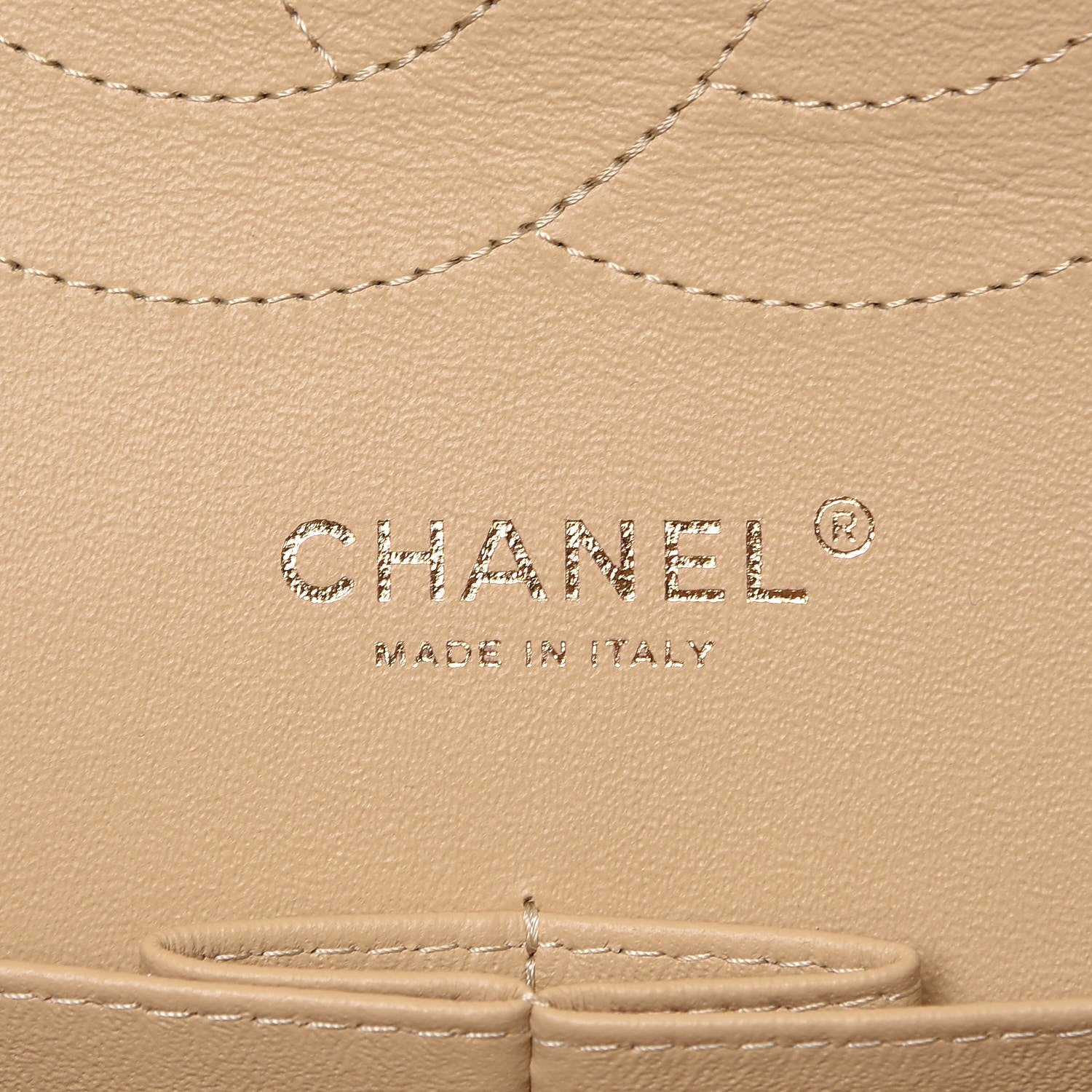 Chanel Caviar Quilted Jumbo Double Flap Beige Clair 7 of 9