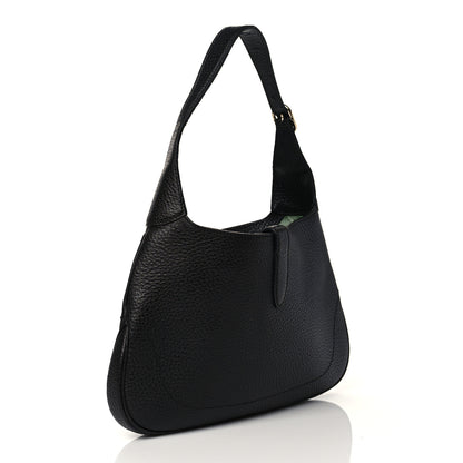 Gucci Calfskin Small Jackie O Hobo Black 2 of 9