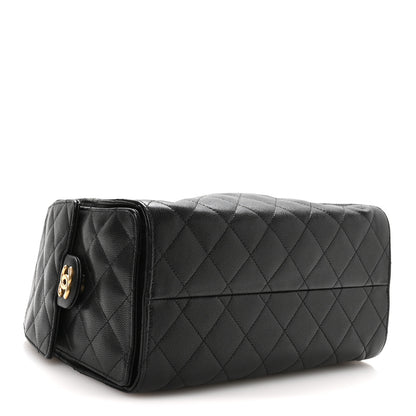 Chanel Caviar Quilted Small Chanel 25 Handbag Black 4 of 11