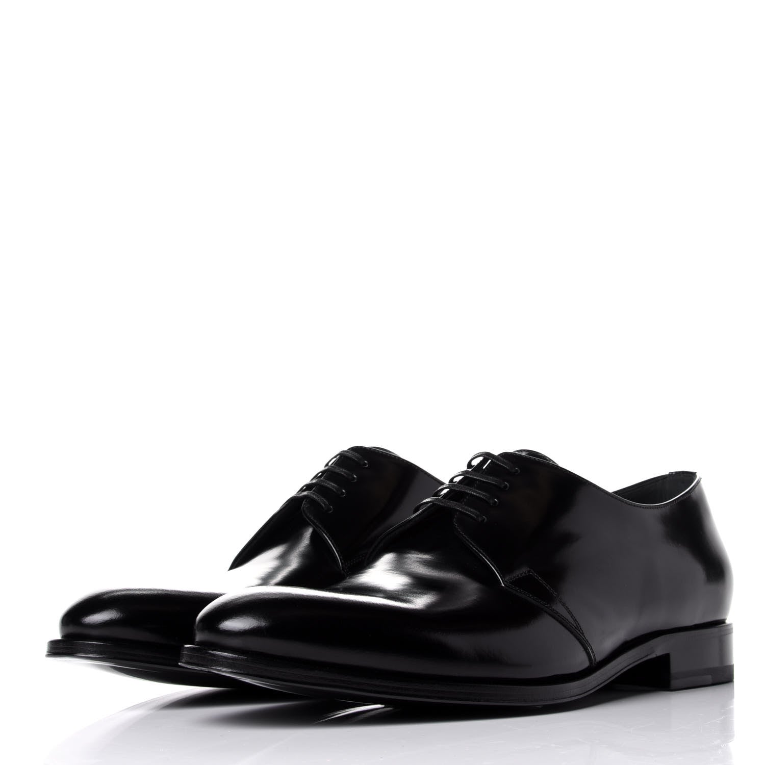 Christian Dior Calfskin Mens Derby Shoes 41 Black 3 of 11