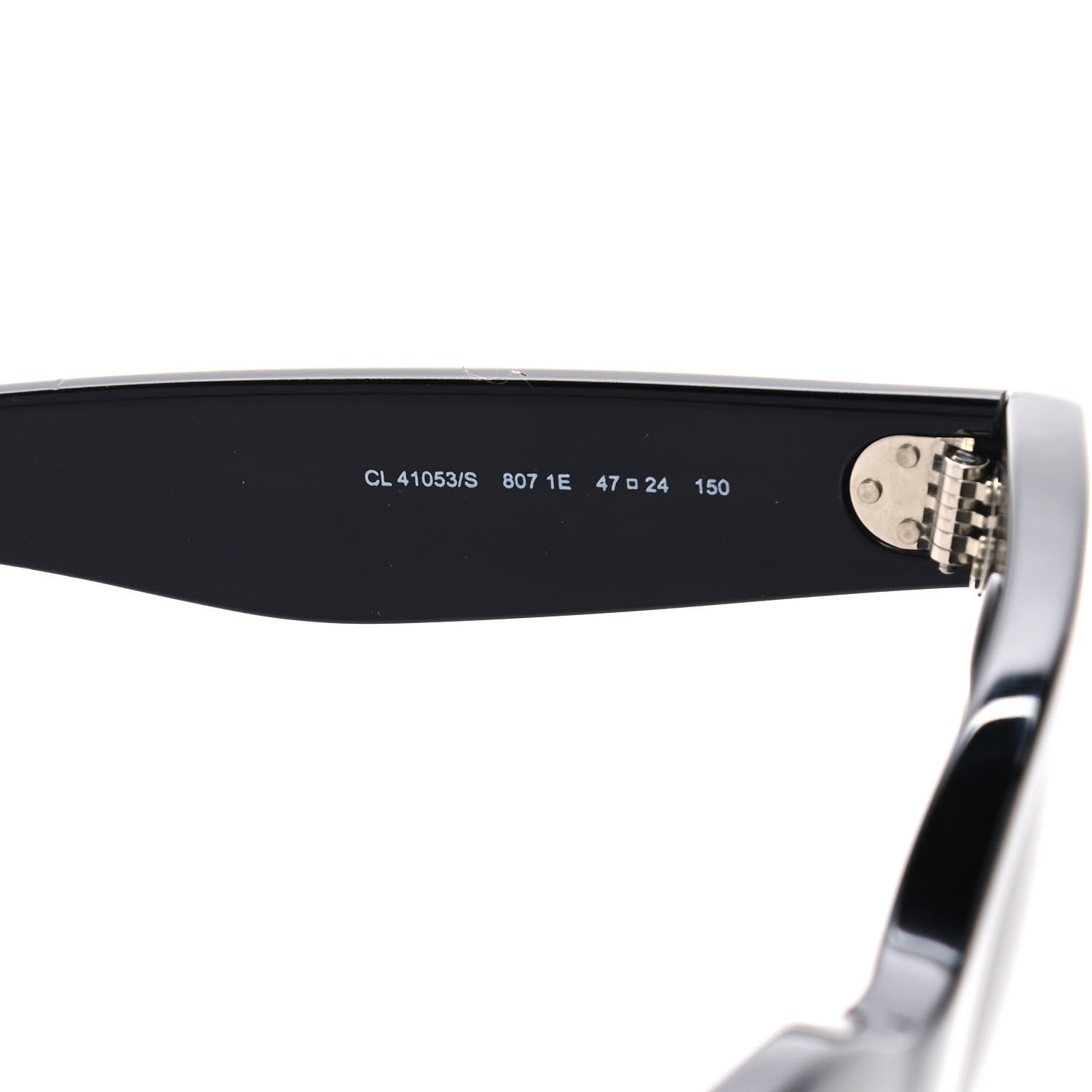 Celine Acetate New Audrey Sunglasses CL 41053/S Black 5 of 8